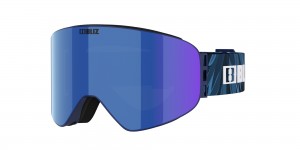 Bliz Flow Ski Goggles Blå Brune Blå | TWDR81302