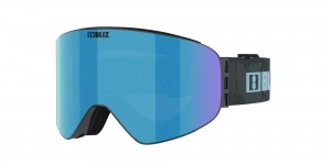 Bliz Flow Ski Goggles Grå Blå | XSLW81903