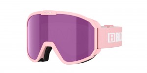 Bliz Rave Ski Goggles Rosa Hvite Brune Rosa | OEJI34067