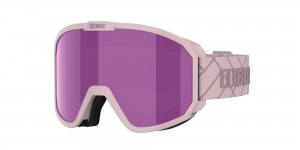 Bliz Rave Ski Goggles Rosa Mørke Rosa Brune Rosa | KTMX20973