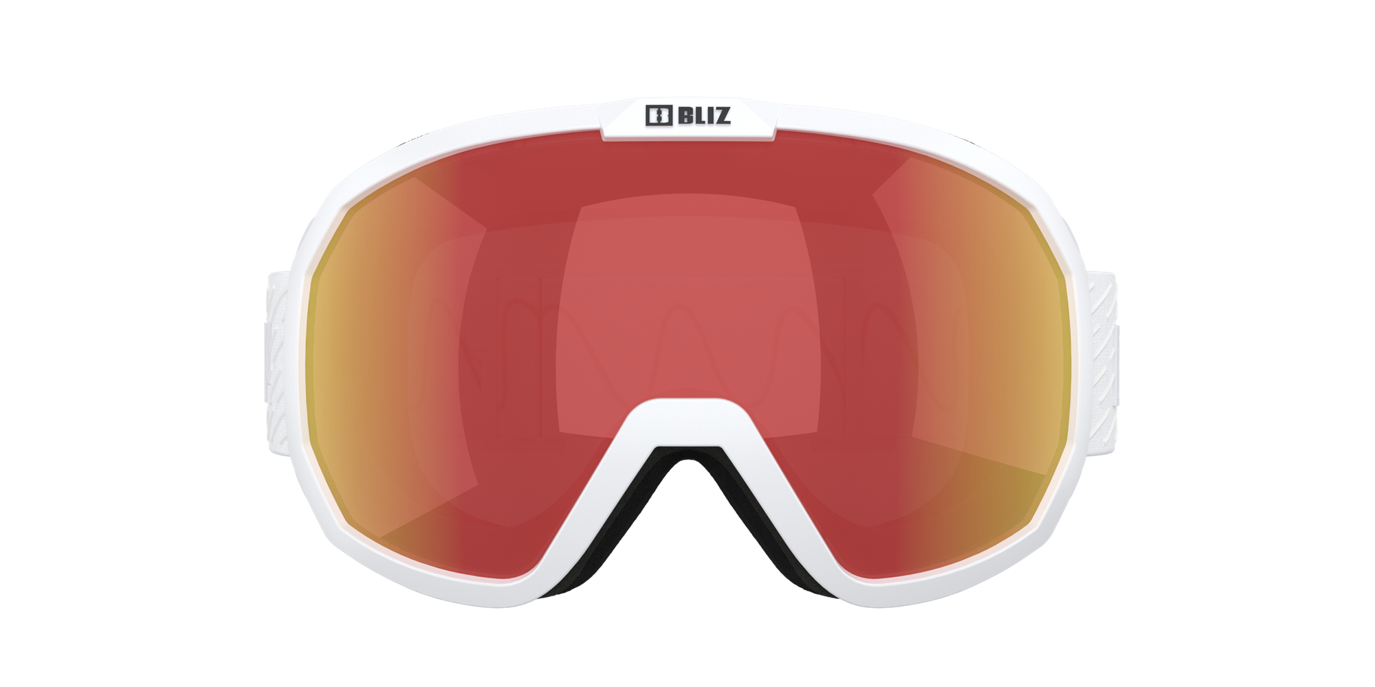 Bliz Charge Otg Ski Goggles Hvite Svarte Brune Rød | ZHTG86495