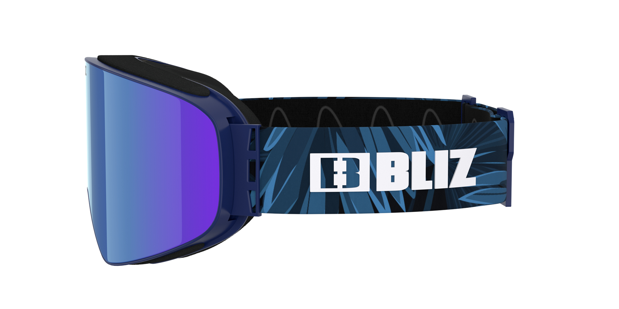 Bliz Flow Ski Goggles Blå Brune Blå | TWDR81302