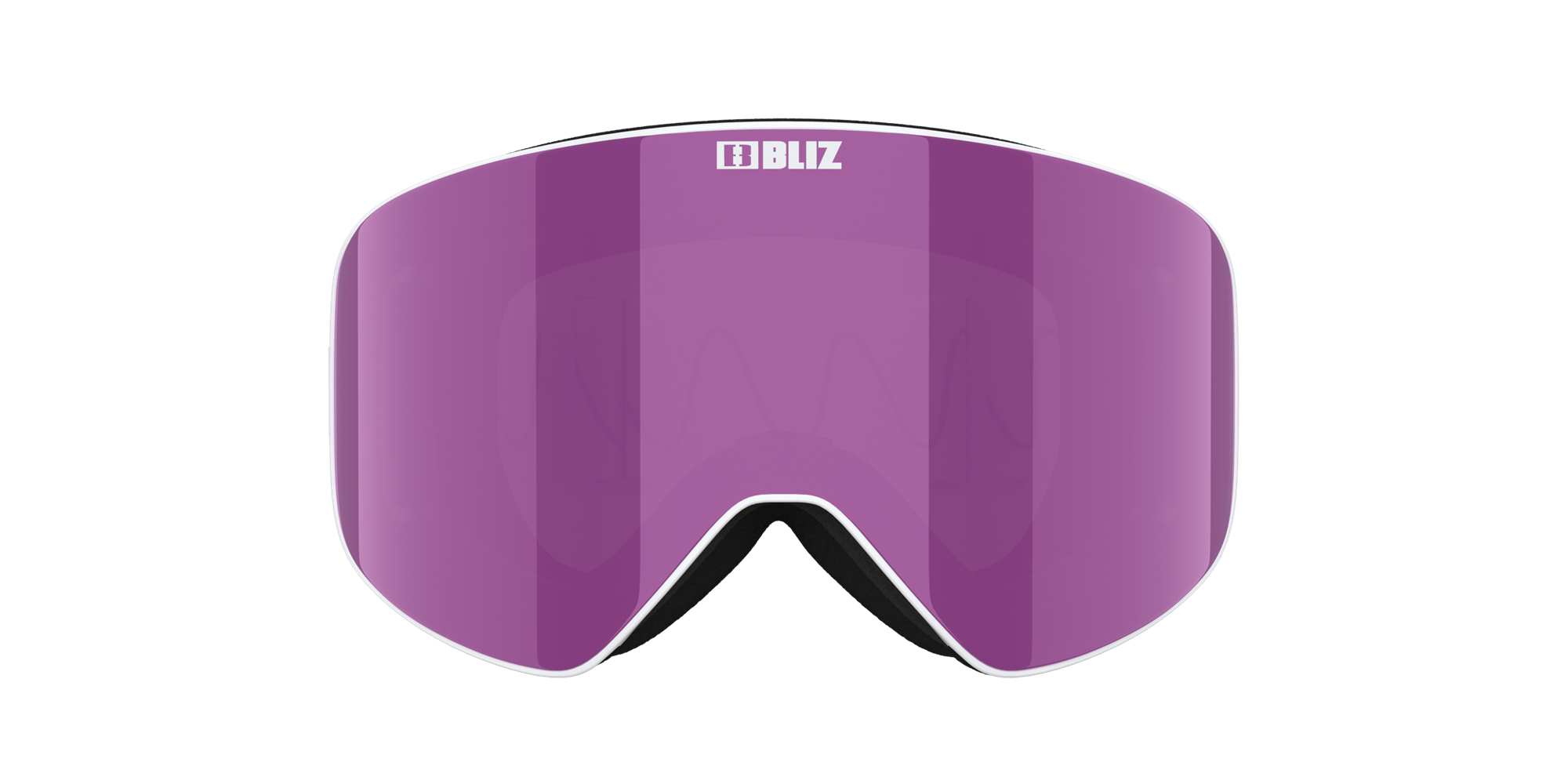 Bliz Flow Ski Goggles Hvite Rosa | CEJT21643