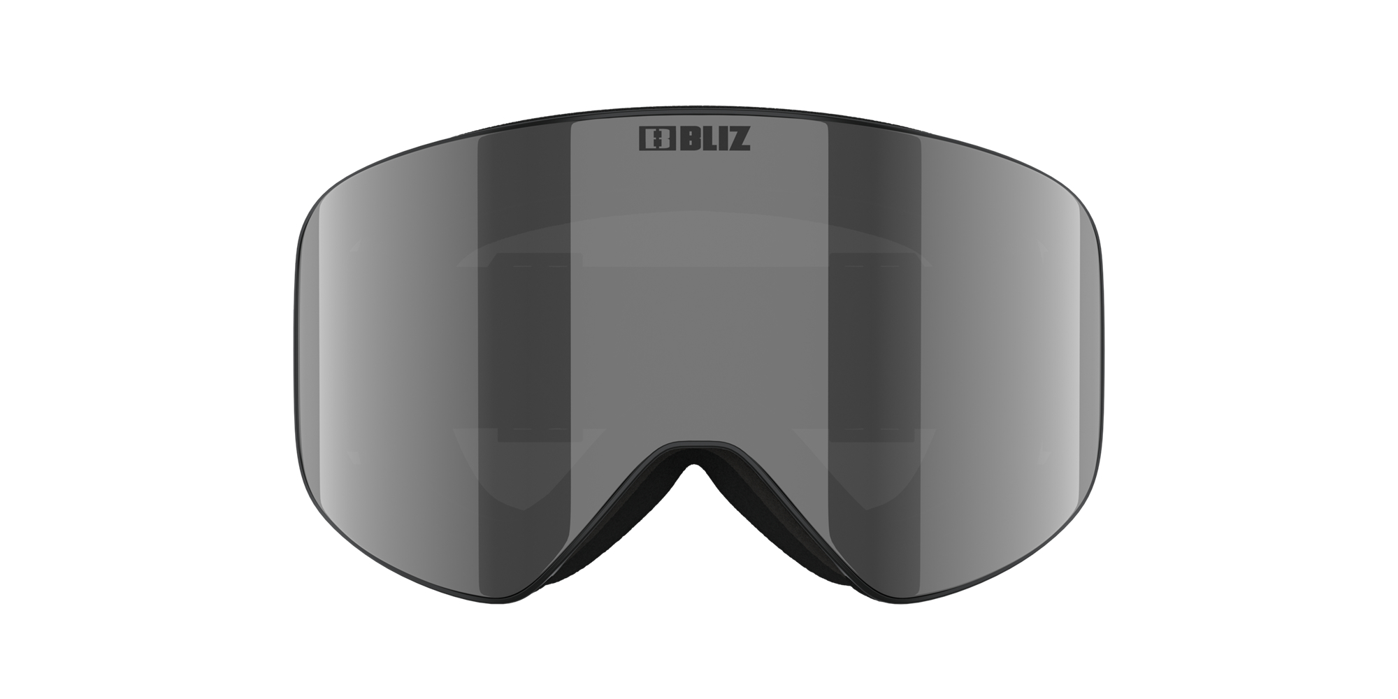 Bliz Flow Ski Goggles Svarte Sølv | QPCY18243