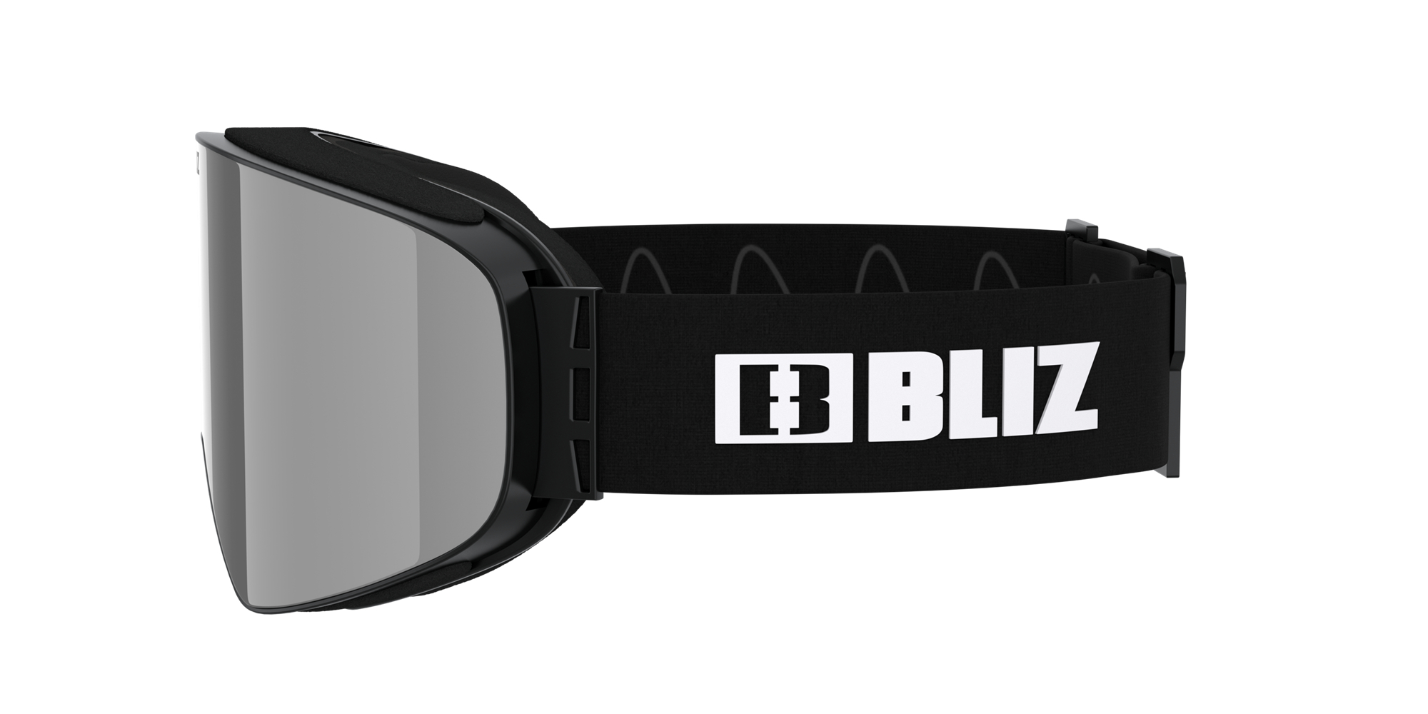 Bliz Flow Ski Goggles Svarte Sølv | QPCY18243