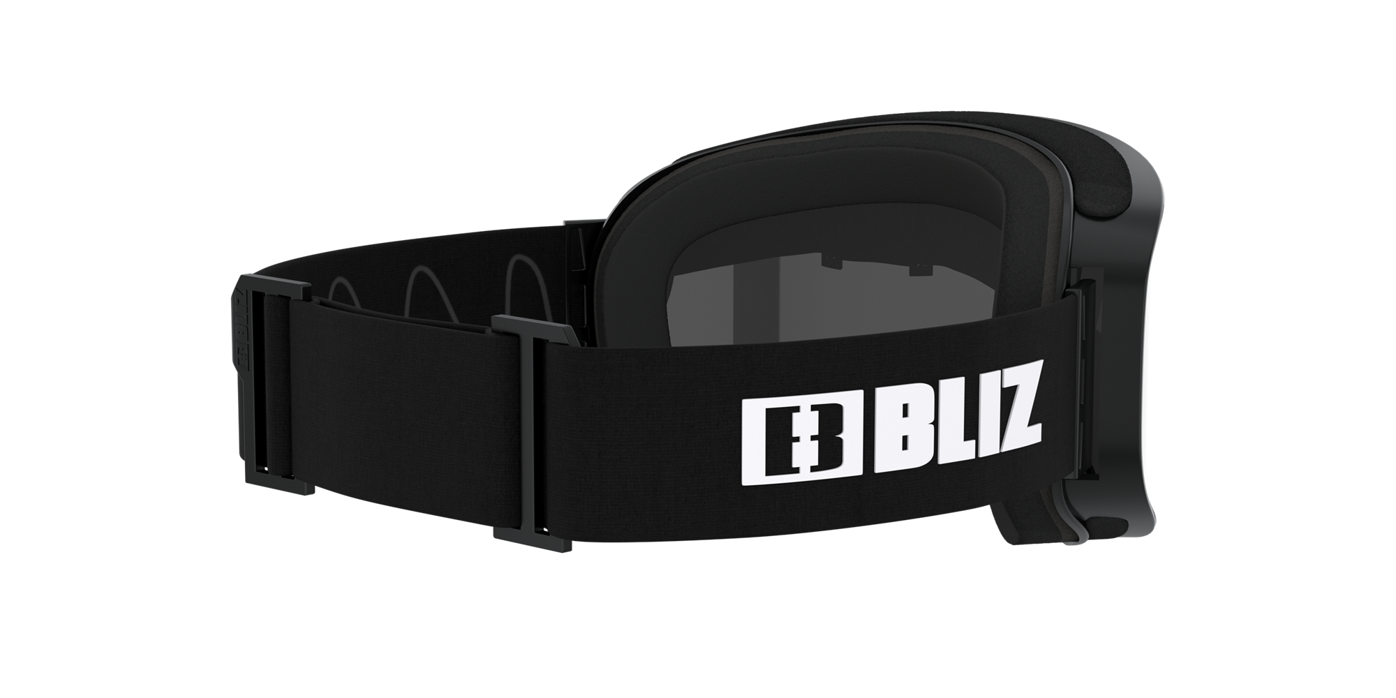 Bliz Flow Ski Goggles Svarte Sølv | QPCY18243