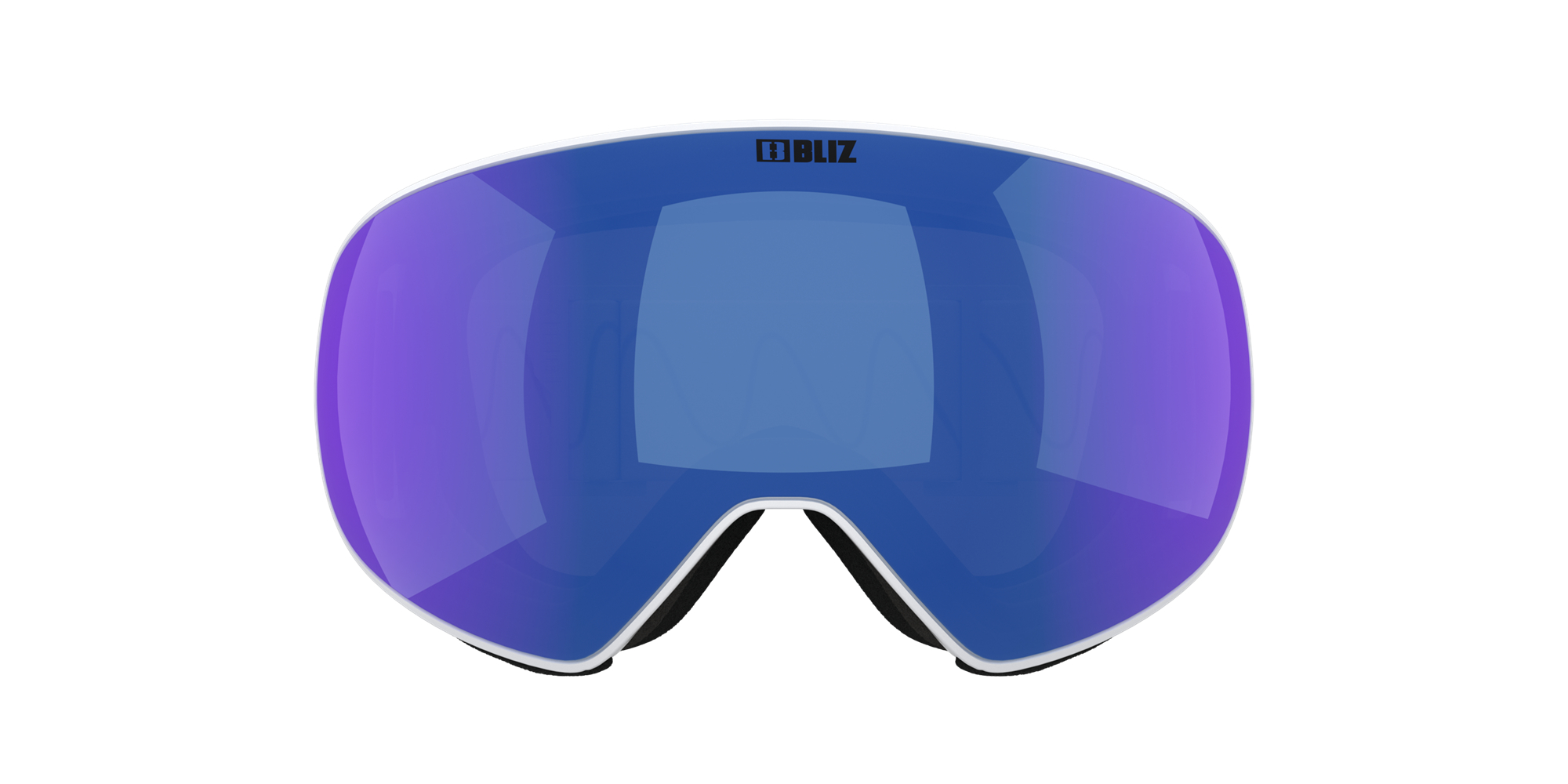 Bliz Floz Ski Goggles Hvite Brune Blå | VDEN45680