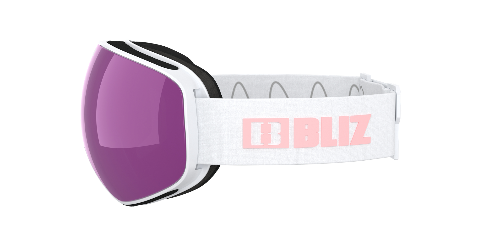 Bliz Floz Ski Goggles Hvite Brune Rosa | GQCY65893