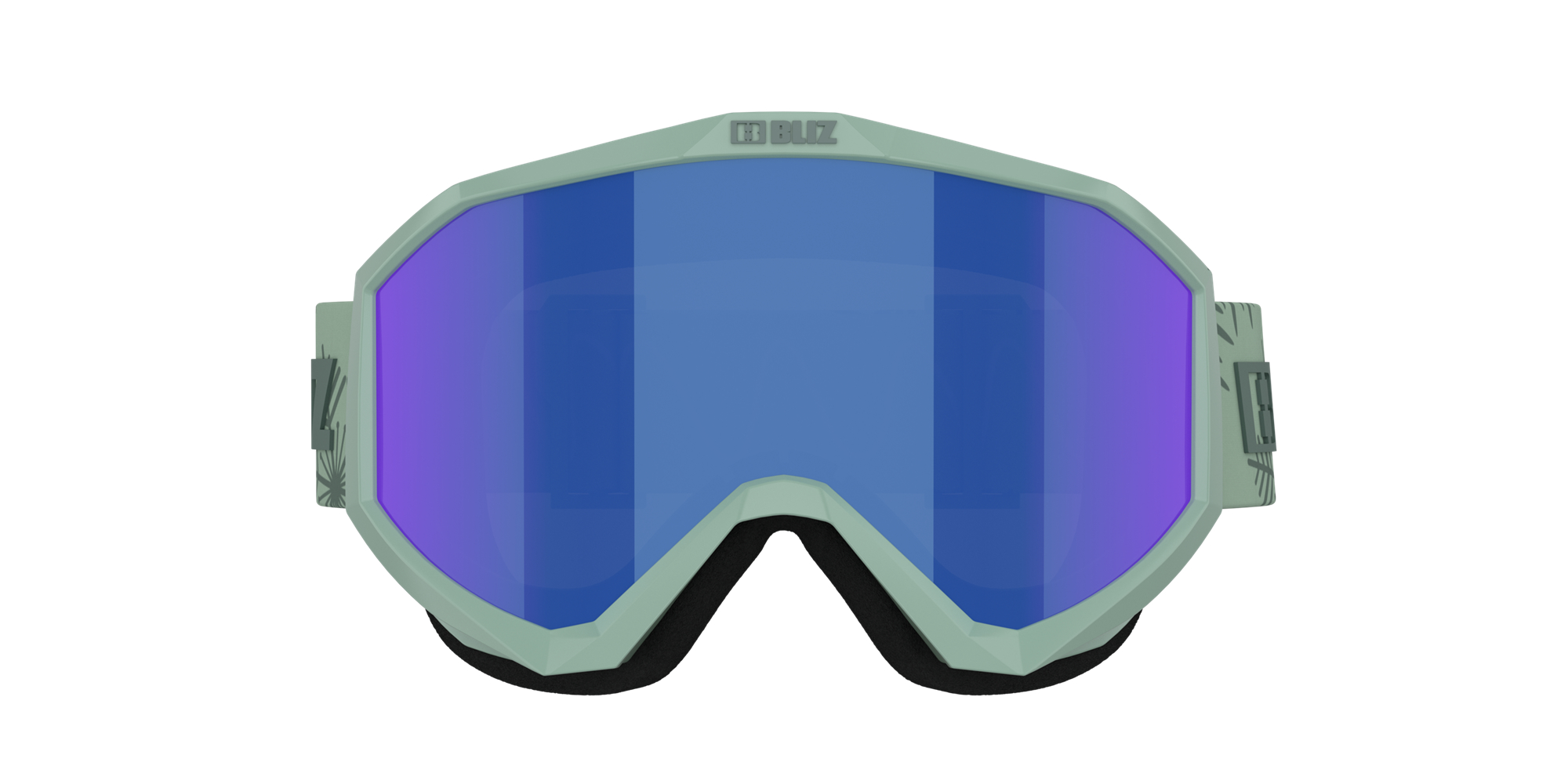 Bliz Liner Jr Ski Goggles Grønn Mørke Grønn Brune Blå | WMRN75392