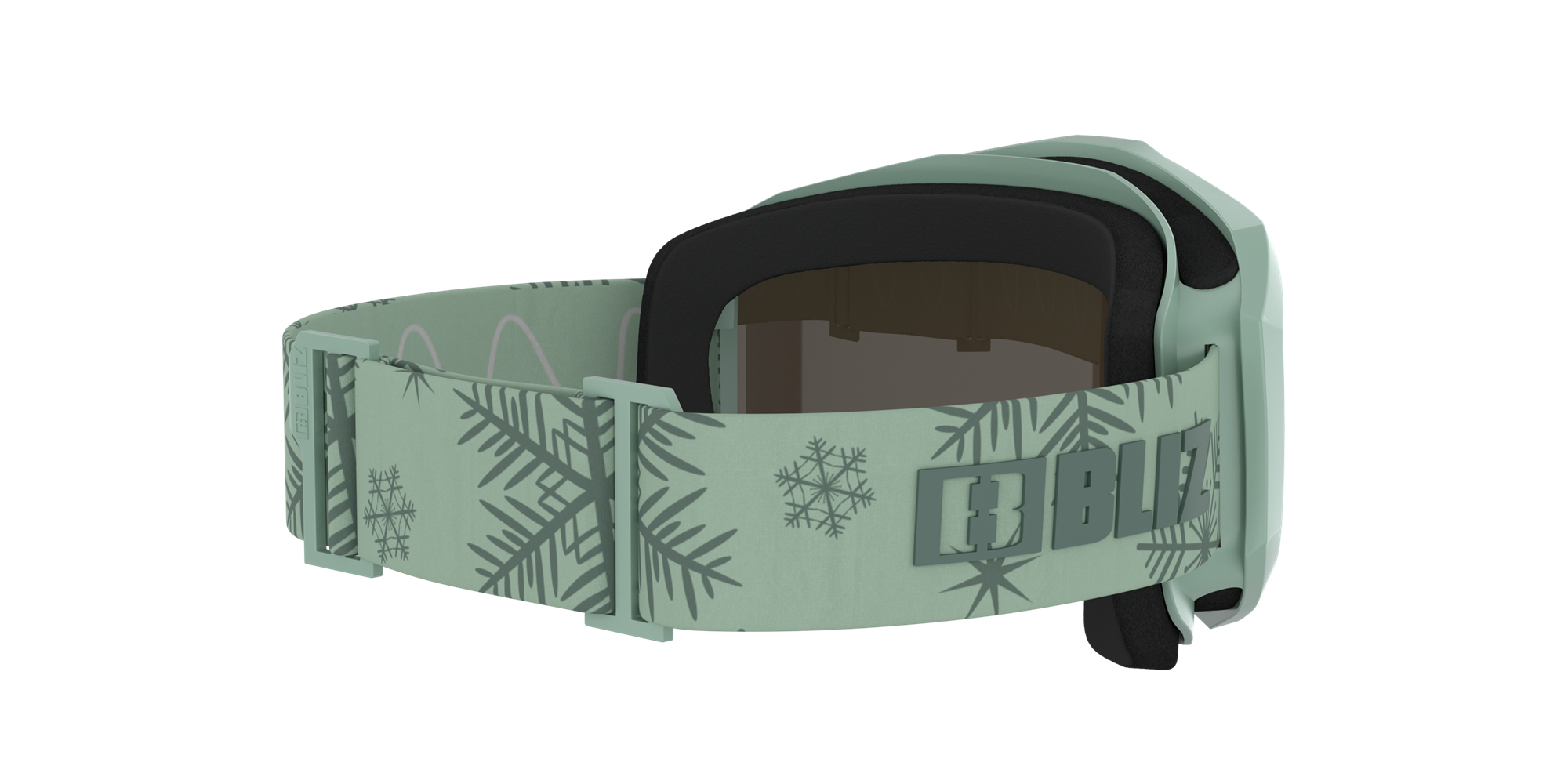 Bliz Liner Jr Ski Goggles Grønn Mørke Grønn Brune Blå | WMRN75392