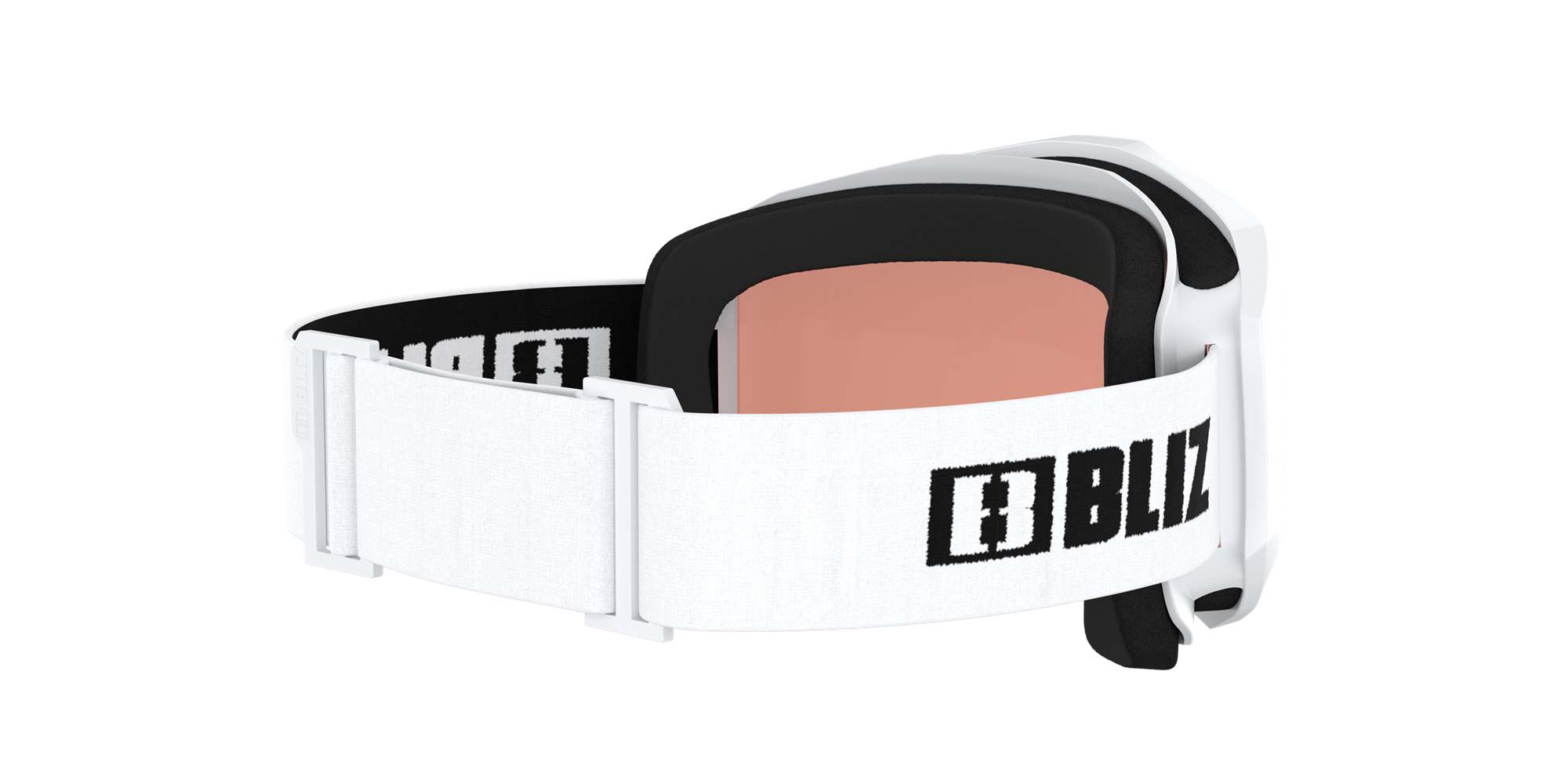 Bliz Liner Jr Ski Goggles Hvite Svarte Oransje | KFIC07963