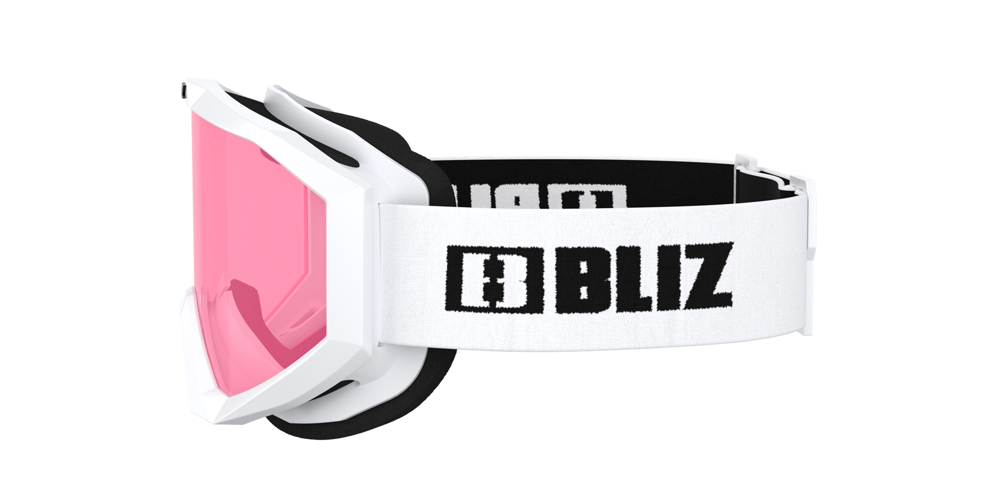 Bliz Liner Jr Ski Goggles Hvite Svarte Rosa | GRJN84076