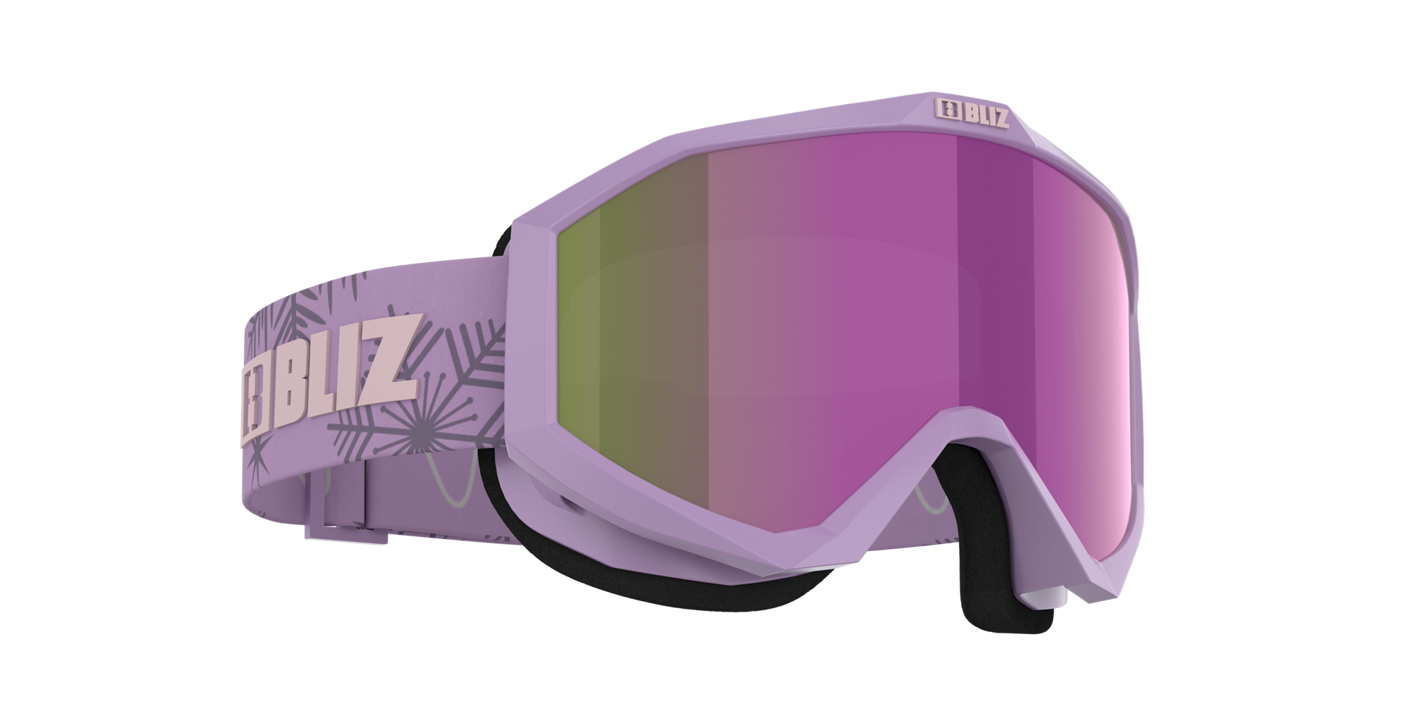 Bliz Liner Jr Ski Goggles Lilla Rosa Brune Lilla | CYBO01458