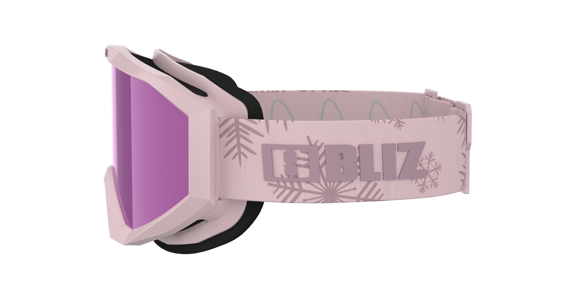 Bliz Liner Jr Ski Goggles Rosa Lilla Brune Rosa | KGQX09152