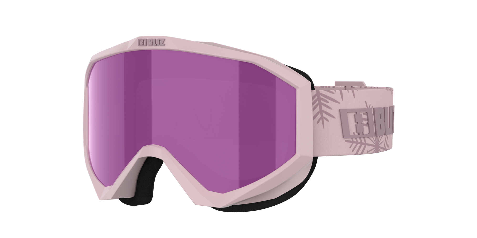 Bliz Liner Jr Ski Goggles Rosa Lilla Brune Rosa | KGQX09152