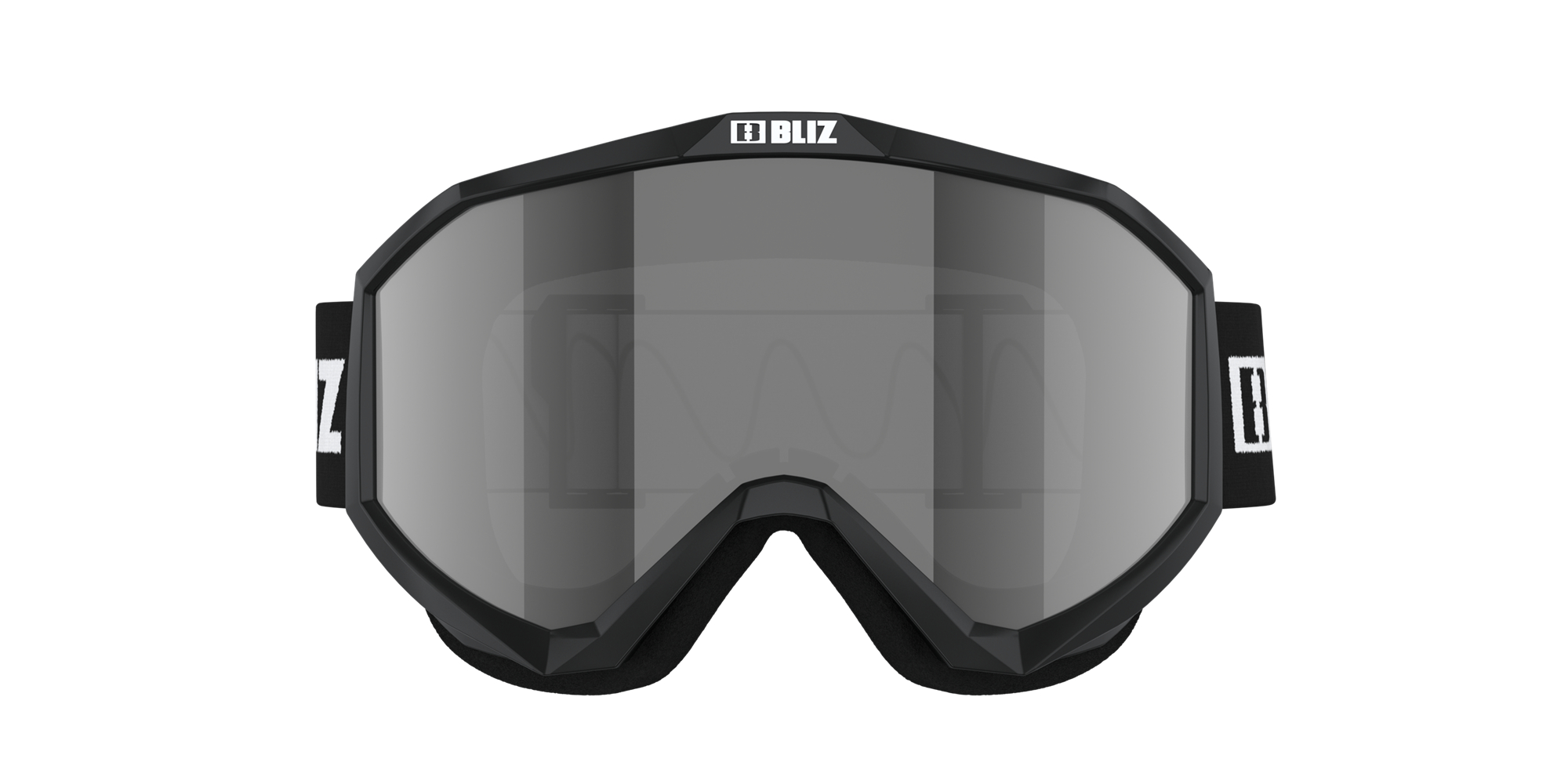 Bliz Liner Jr Ski Goggles Svarte Hvite Brune Sølv | ALIX58701