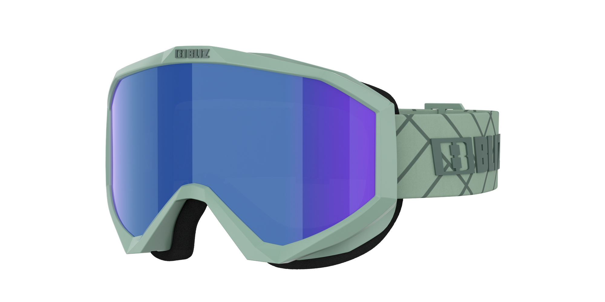 Bliz Liner Ski Goggles Grønn Mørke Grønn Brune Blå | WFMX56413