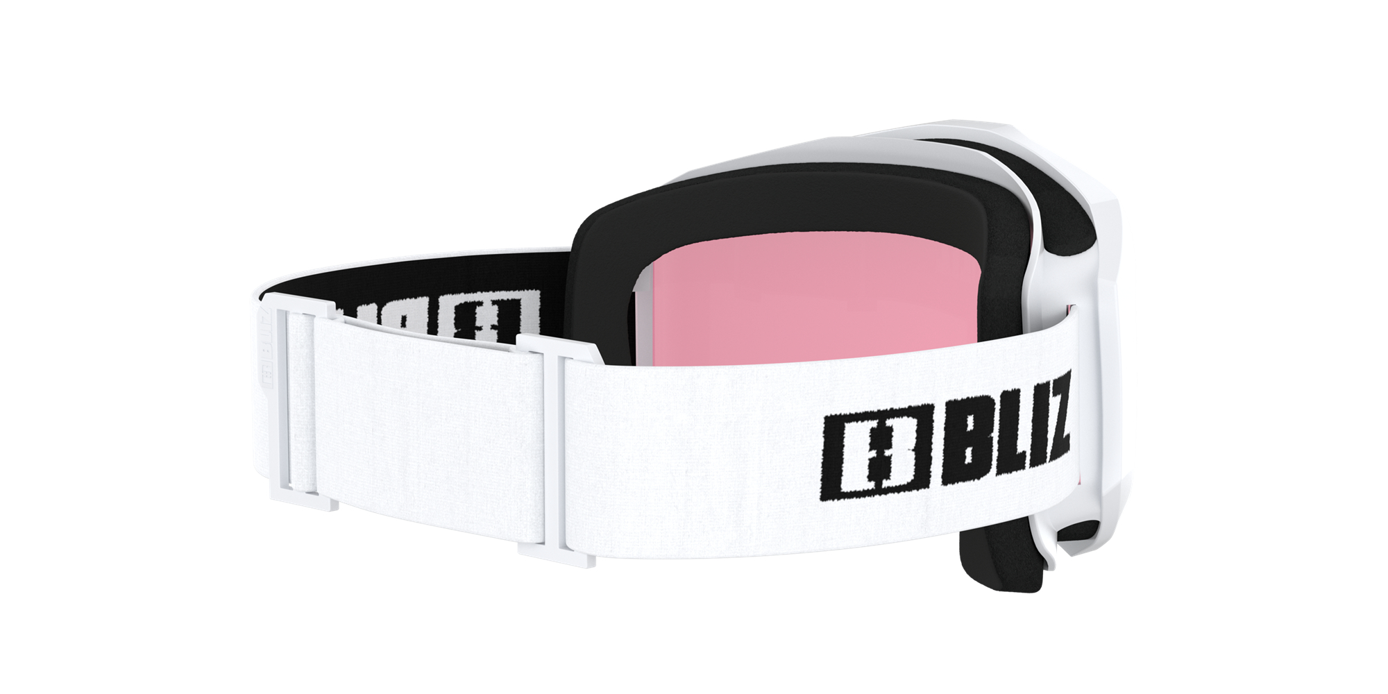 Bliz Liner Ski Goggles Hvite Svarte Rosa | LNZD23495