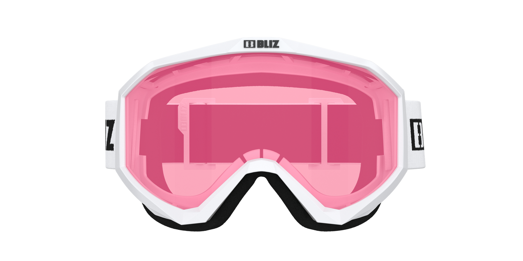 Bliz Liner Ski Goggles Hvite Svarte Rosa | AWKV04539