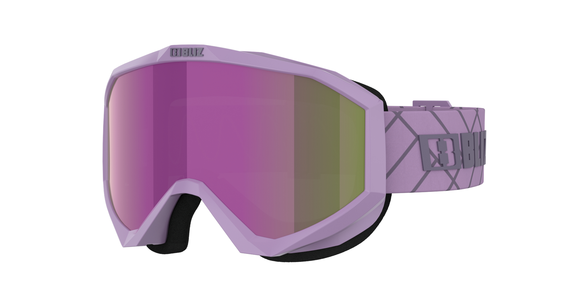 Bliz Liner Ski Goggles Lilla Mørke Lilla Brune Lilla | ECMX89617