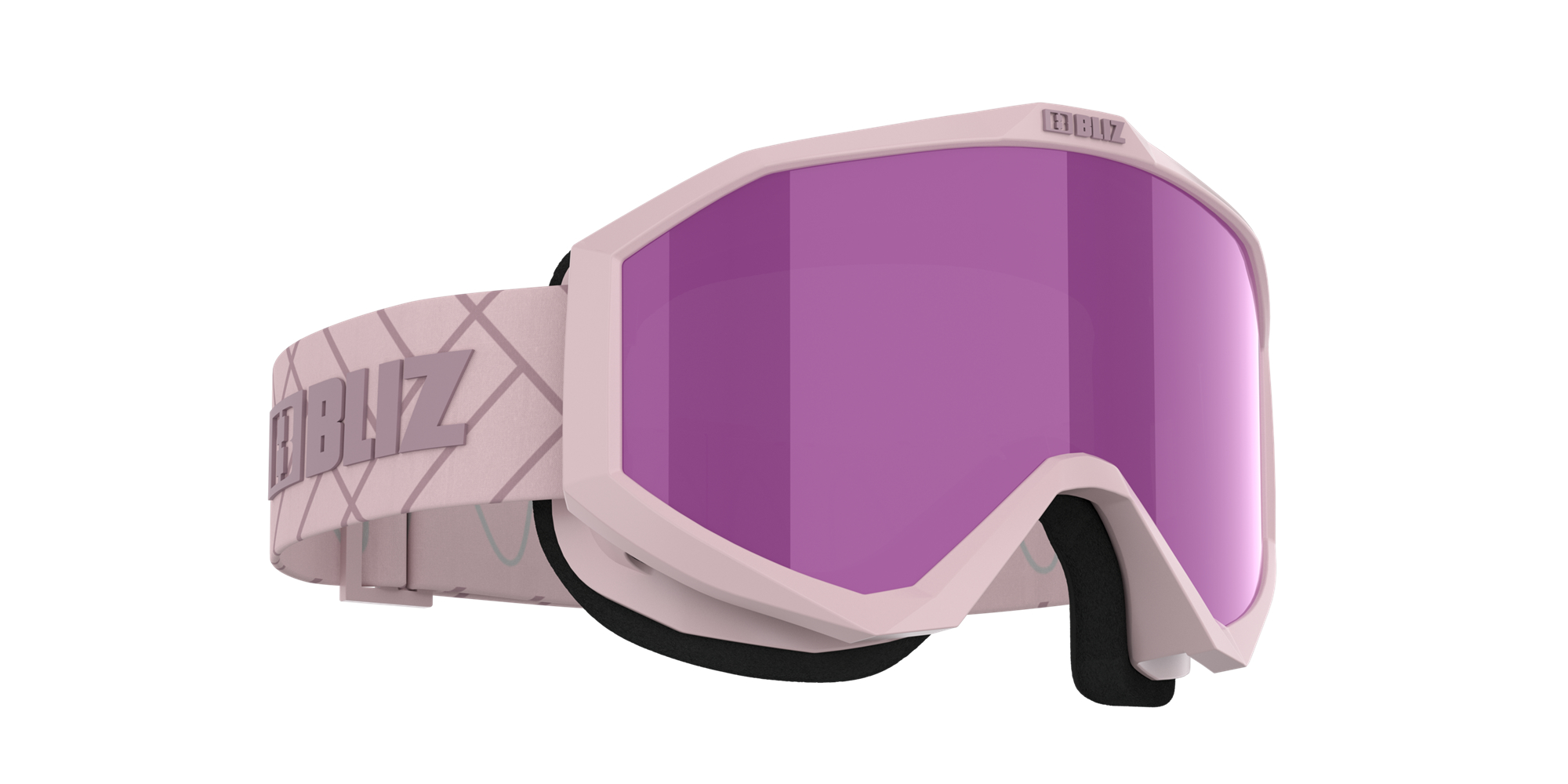 Bliz Liner Ski Goggles Rosa Mørke Rosa Brune Rosa | KMNS21854