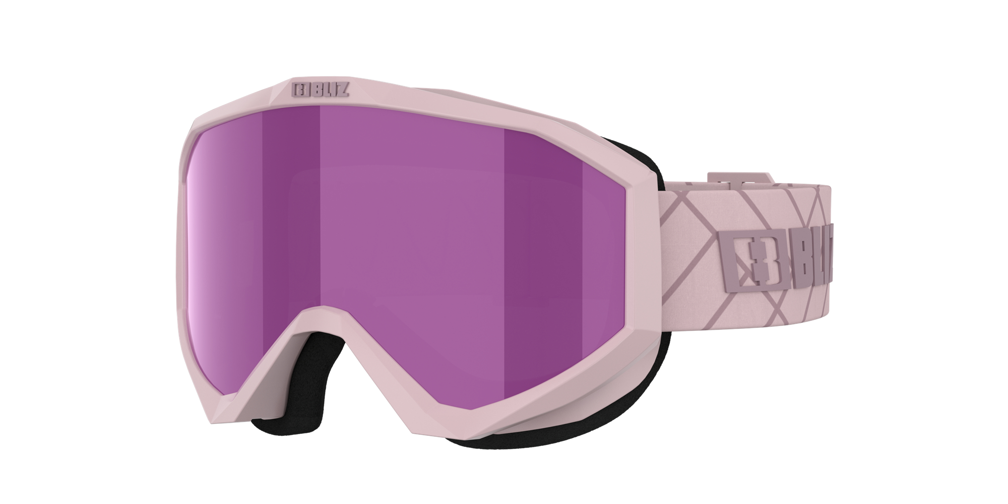 Bliz Liner Ski Goggles Rosa Mørke Rosa Brune Rosa | KMNS21854