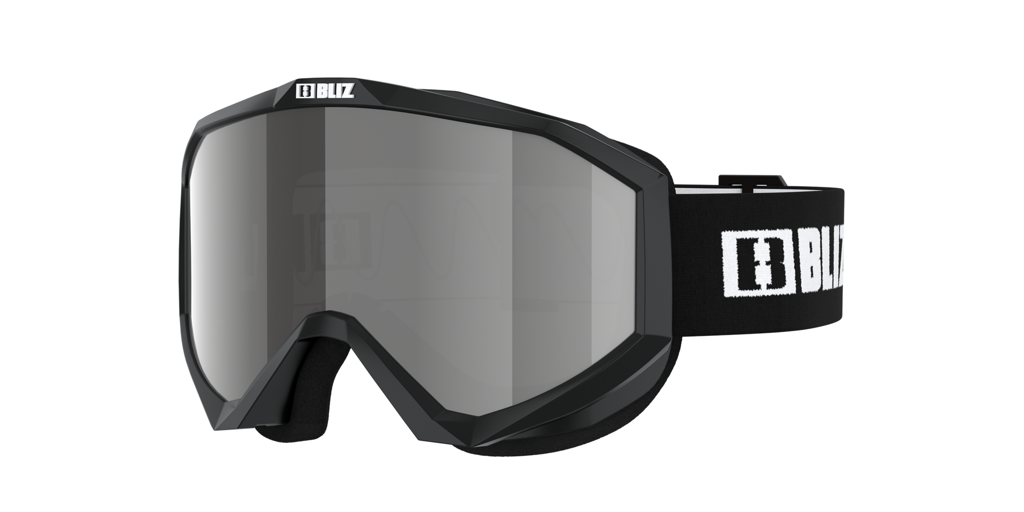 Bliz Liner Ski Goggles Svarte Hvite | HNGD48756