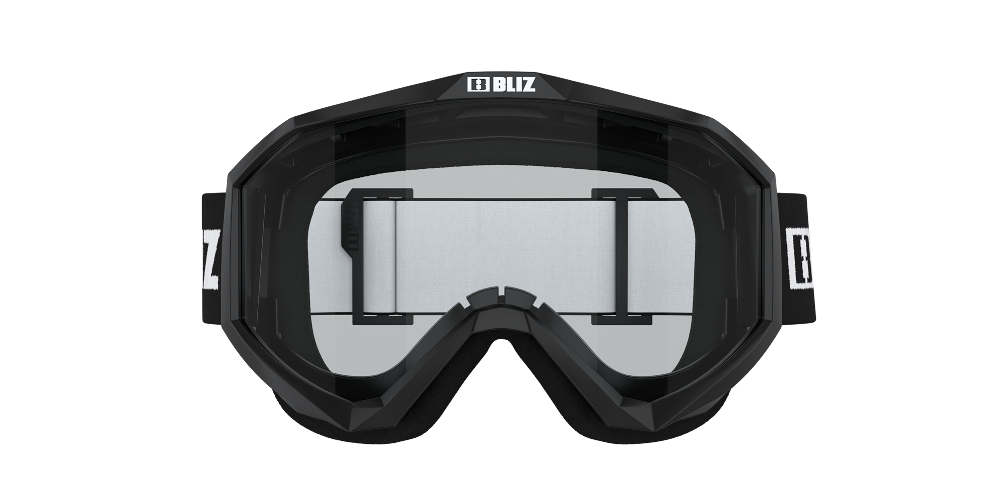 Bliz Liner Ski Goggles Svarte Hvite | RIEL36102