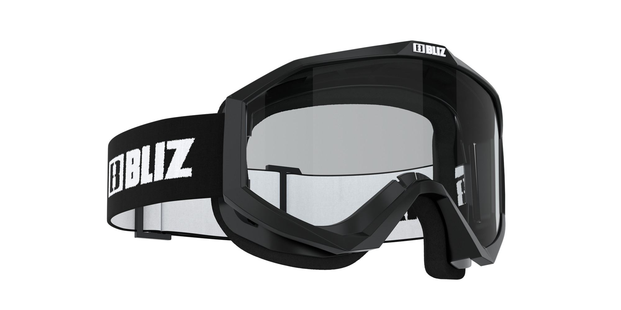 Bliz Liner Ski Goggles Svarte Hvite | RIEL36102