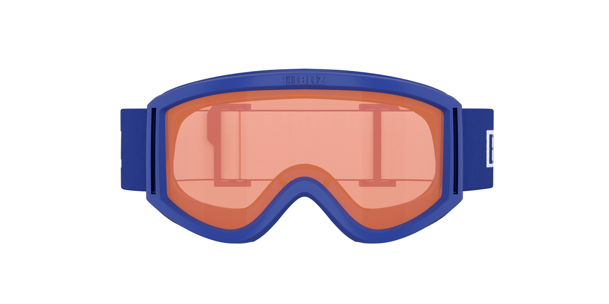 Bliz Pixie Ski Goggles Blå Oransje | QDEX03579