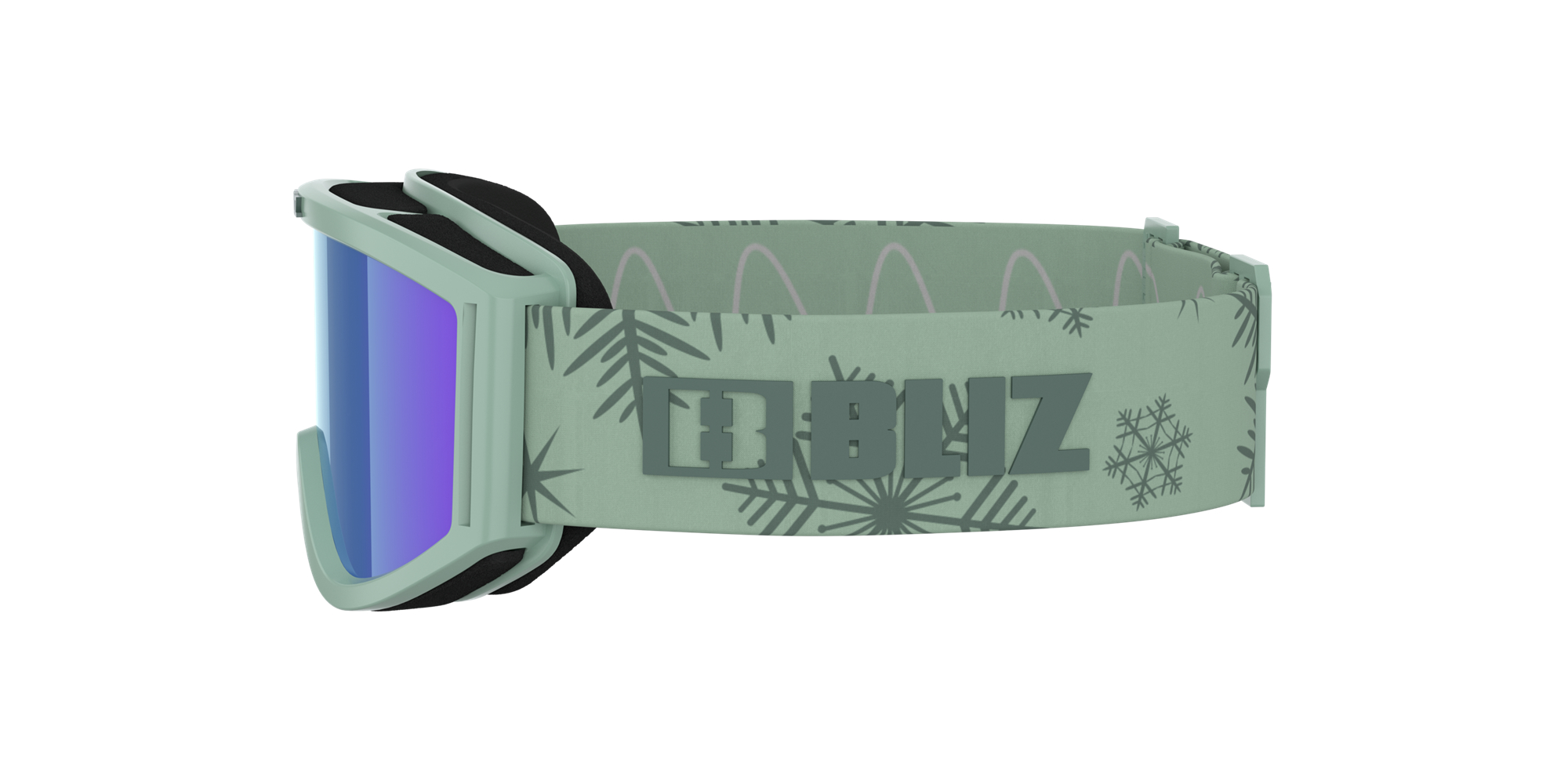 Bliz Pixie Ski Goggles Grønn Mørke Grønn Brune Blå | JXCR86405