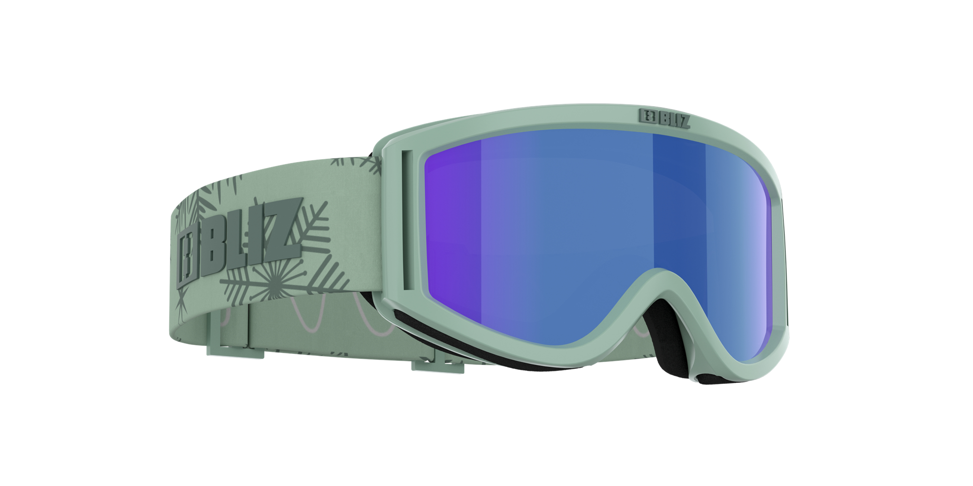 Bliz Pixie Ski Goggles Grønn Mørke Grønn Brune Blå | JXCR86405