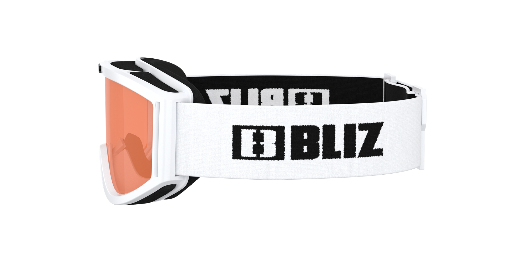 Bliz Pixie Ski Goggles Hvite Svarte Oransje | GJSN48751