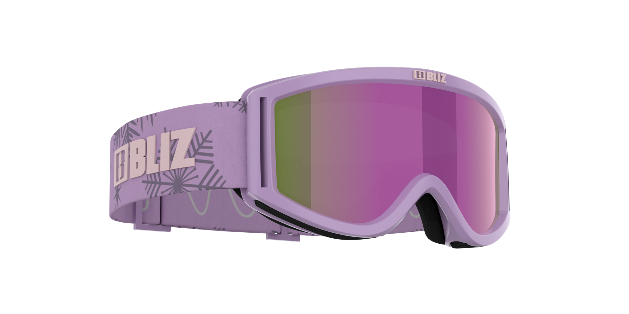 Bliz Pixie Ski Goggles Lilla Rosa Brune Lilla | VRKL97842