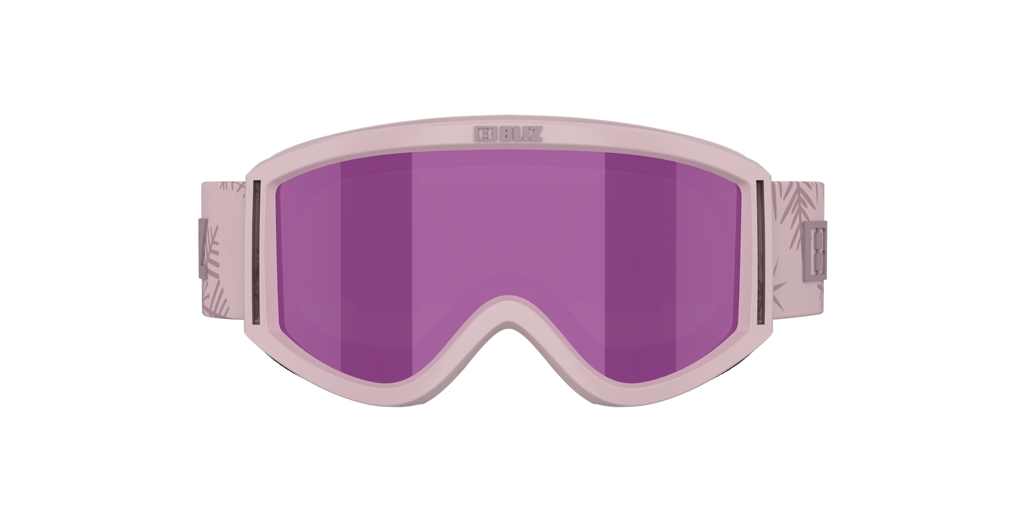 Bliz Pixie Ski Goggles Rosa Mørke Rosa Brune Rosa | DFQI96723