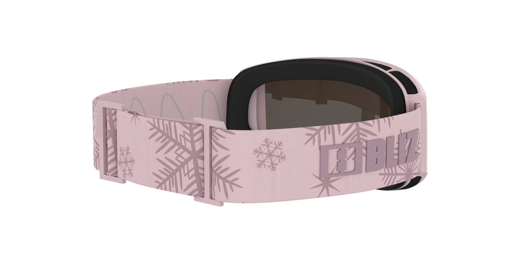 Bliz Pixie Ski Goggles Rosa Mørke Rosa Brune Rosa | DFQI96723