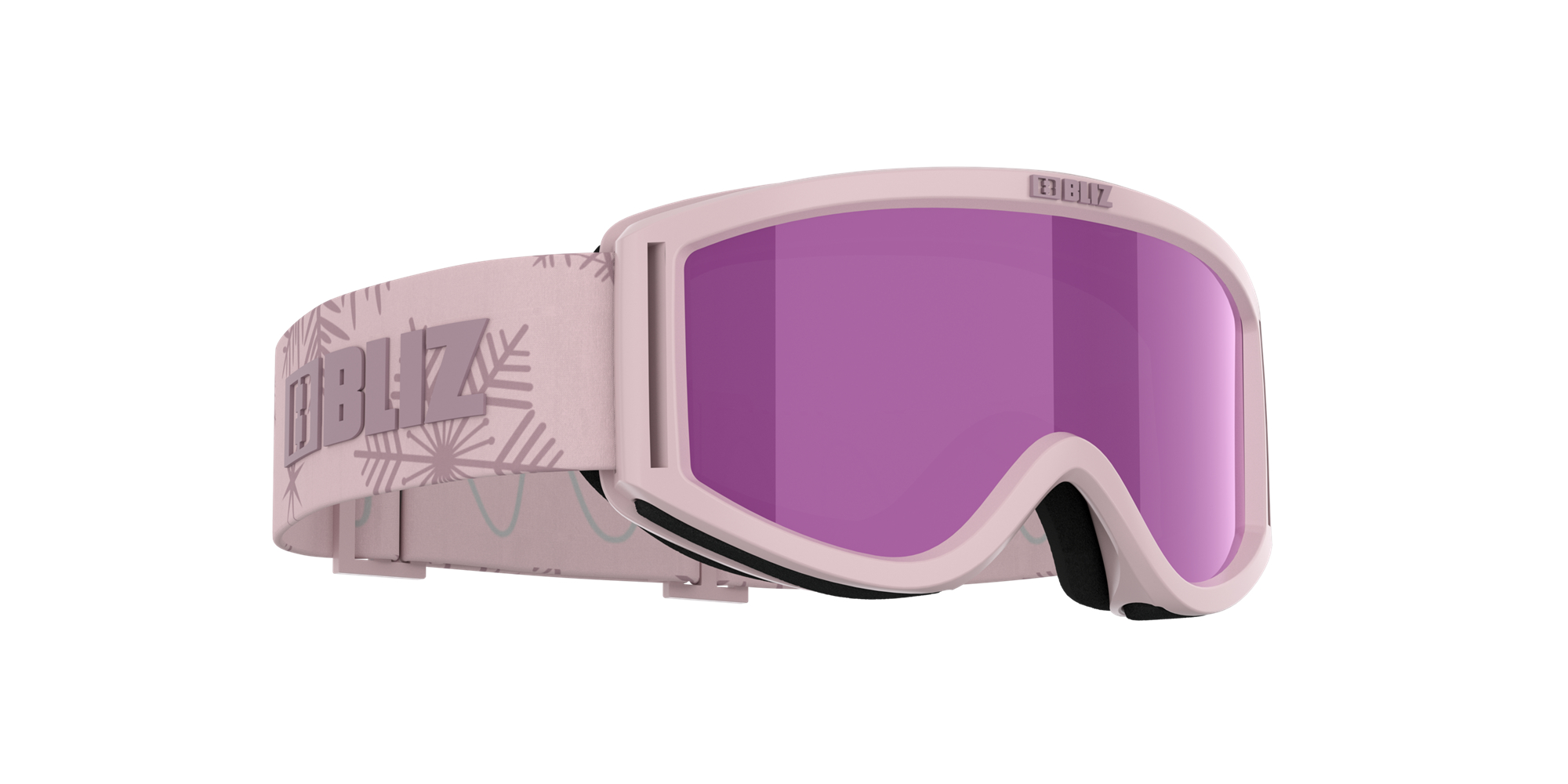 Bliz Pixie Ski Goggles Rosa Mørke Rosa Brune Rosa | DFQI96723