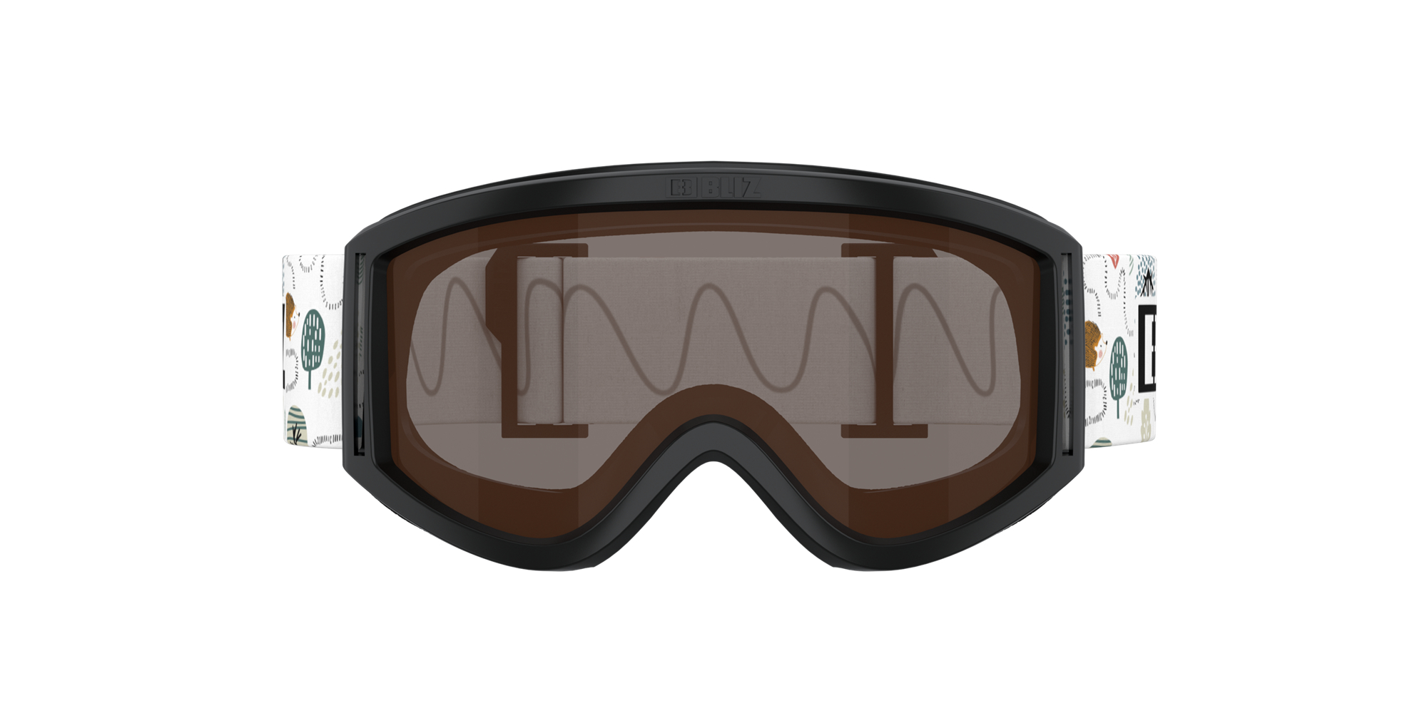 Bliz Pixie Ski Goggles Svarte Brune | HGVS89641