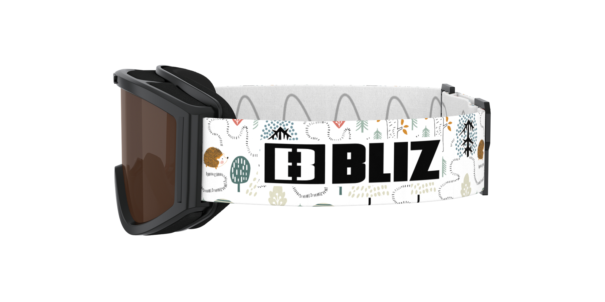 Bliz Pixie Ski Goggles Svarte Brune | HGVS89641