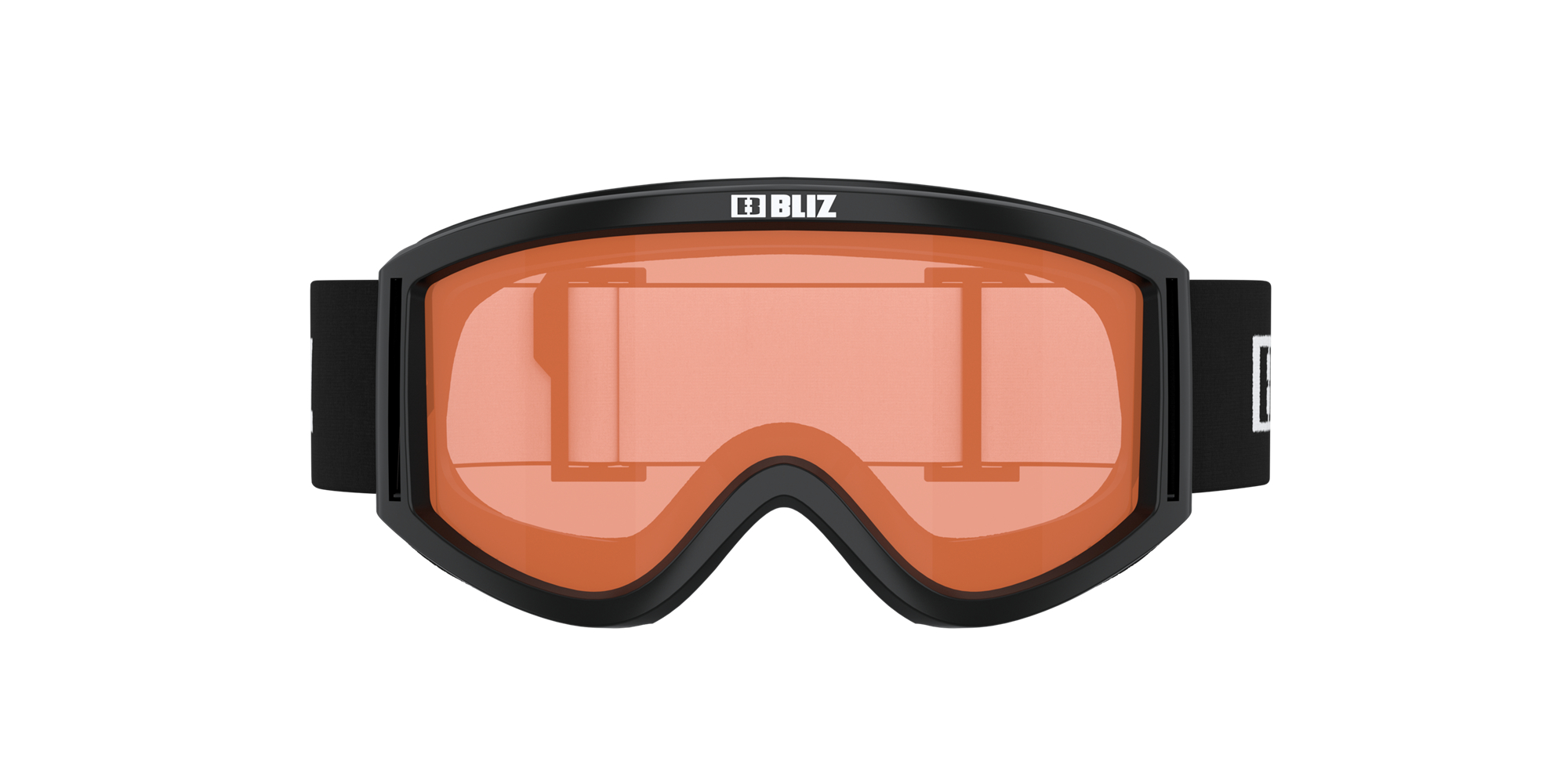 Bliz Pixie Ski Goggles Svarte Hvite Oransje | ZFEV35817