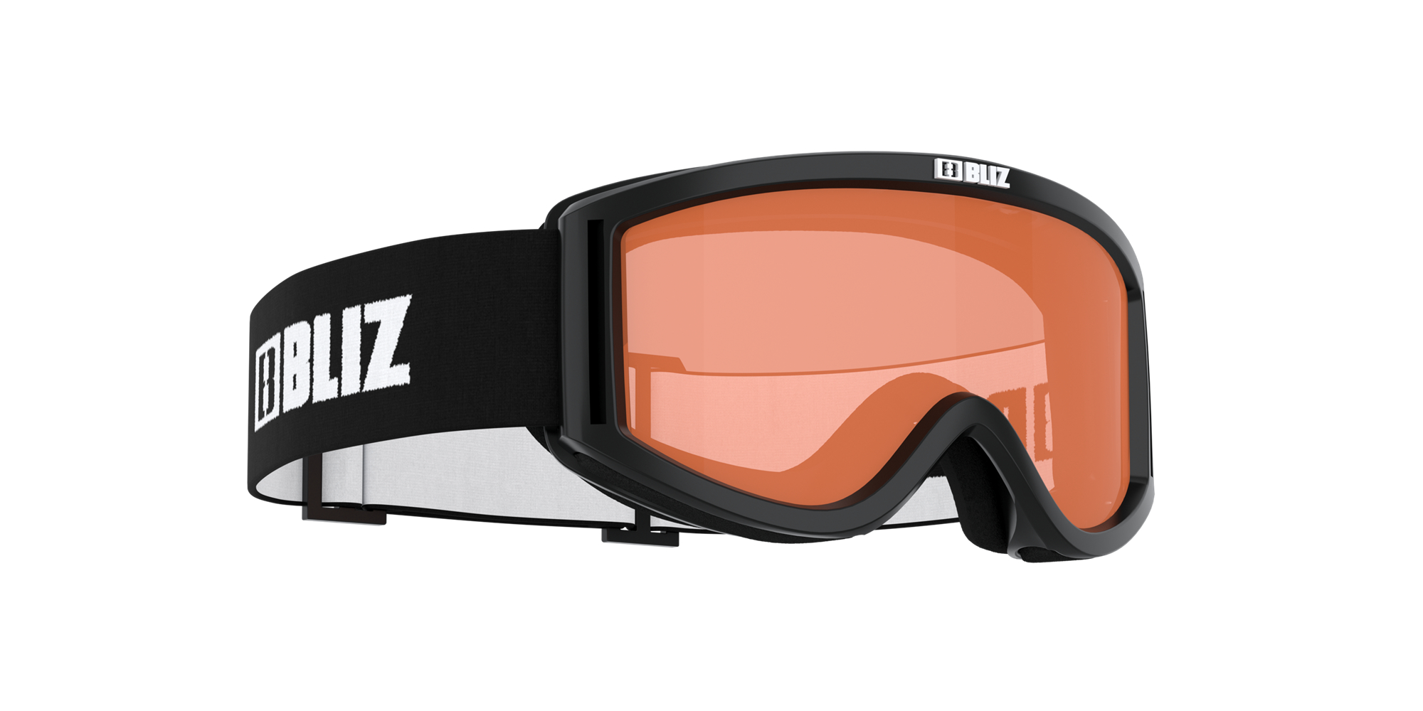 Bliz Pixie Ski Goggles Svarte Hvite Oransje | ZFEV35817