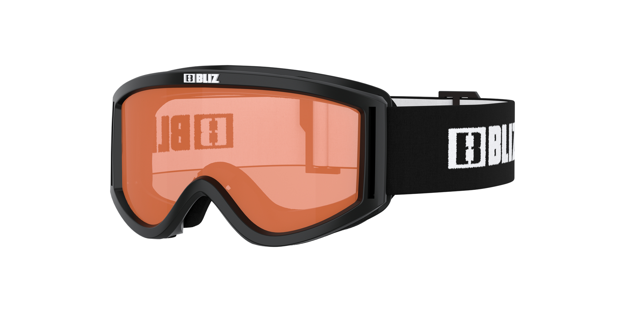 Bliz Pixie Ski Goggles Svarte Hvite Oransje | ZFEV35817