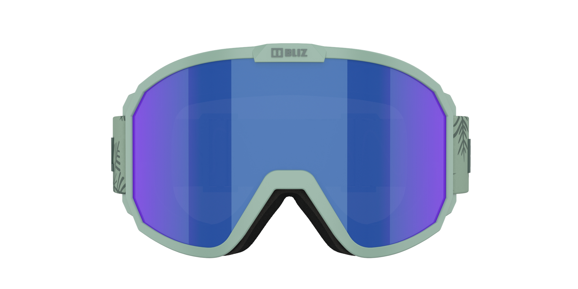 Bliz Rave Jr Ski Goggles Grønn Mørke Grønn Brune Blå | ILUA06872