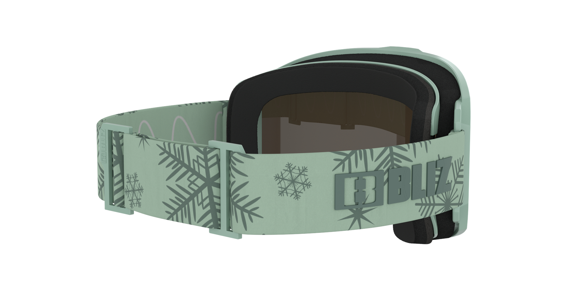 Bliz Rave Jr Ski Goggles Grønn Mørke Grønn Brune Blå | ILUA06872