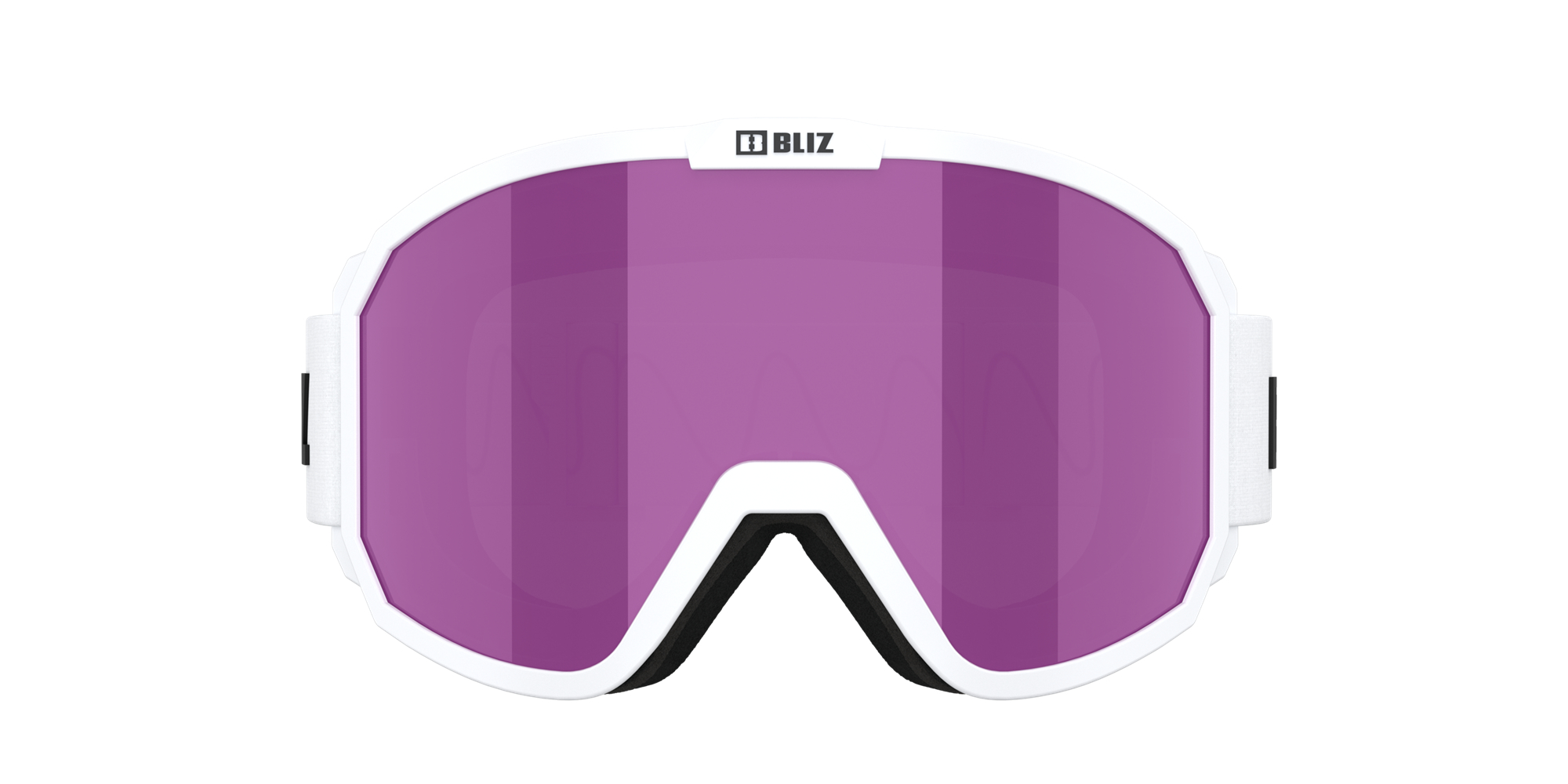 Bliz Rave Jr Ski Goggles Hvite Svarte Brune Rosa | SGTK67842