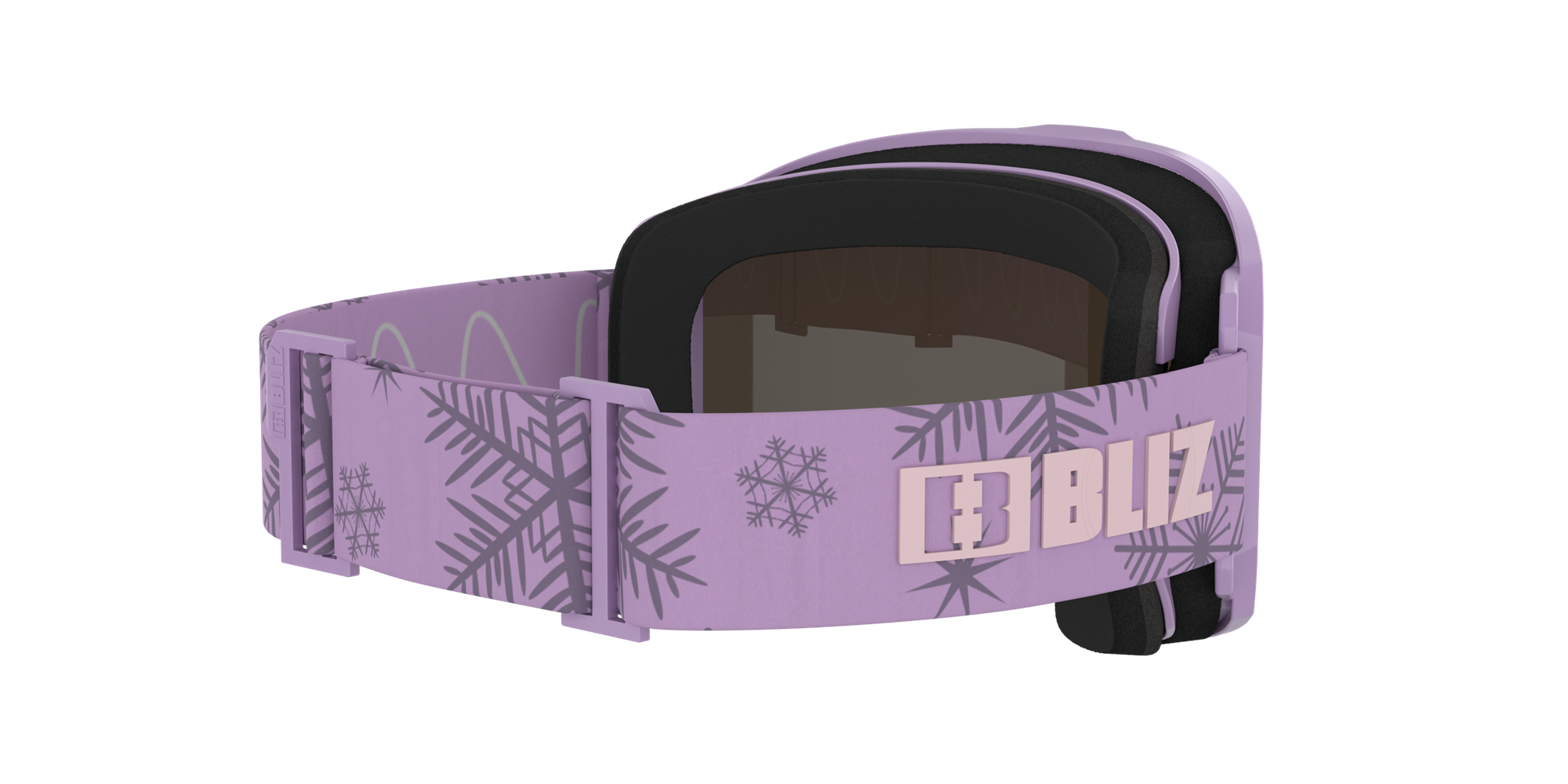 Bliz Rave Jr Ski Goggles Lilla Rosa Brune Lilla | NQAB43967