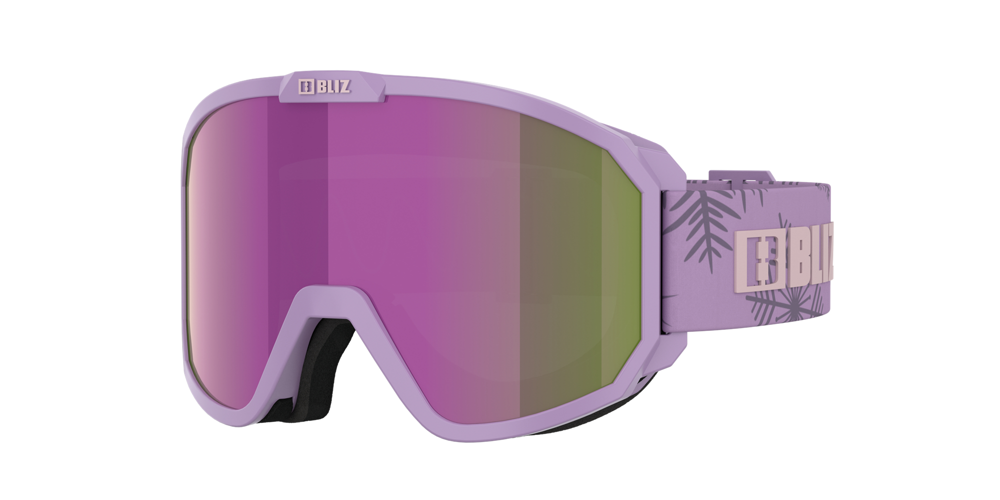 Bliz Rave Jr Ski Goggles Lilla Rosa Brune Lilla | NQAB43967