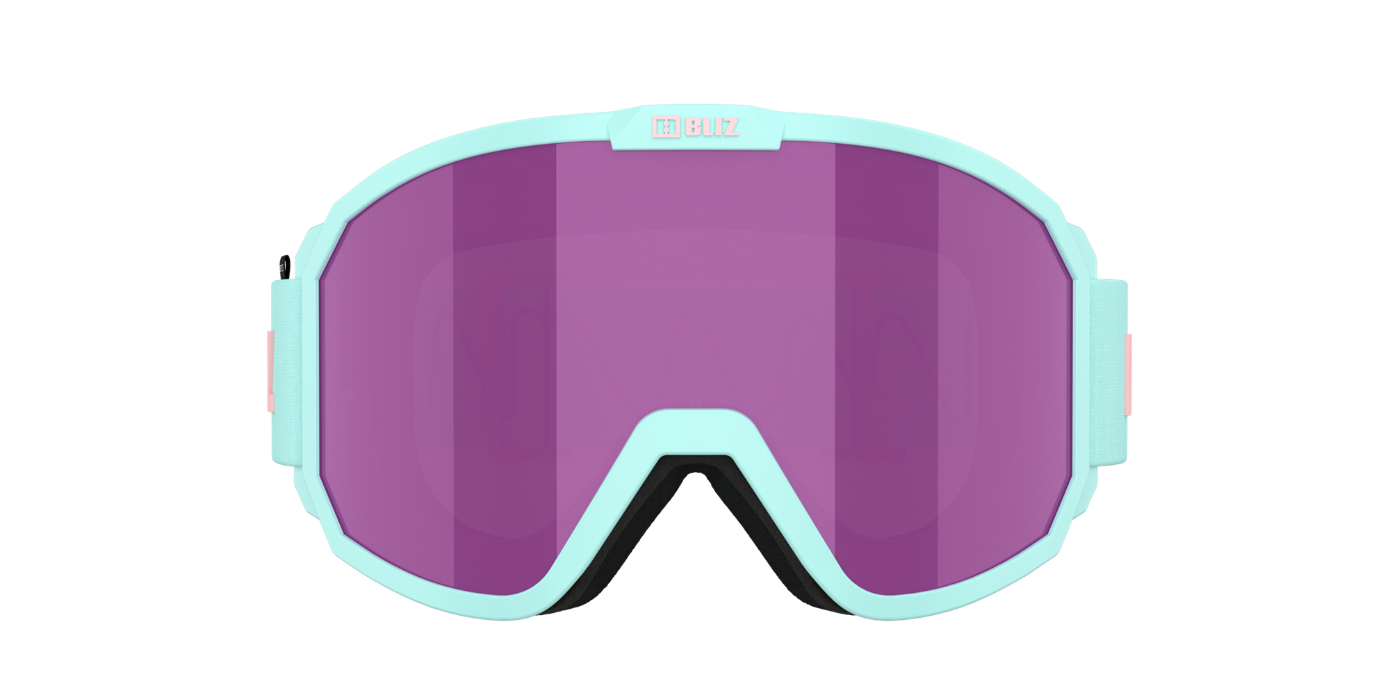 Bliz Rave Jr Ski Goggles Mint Rosa Brune Rosa | SAGW75823