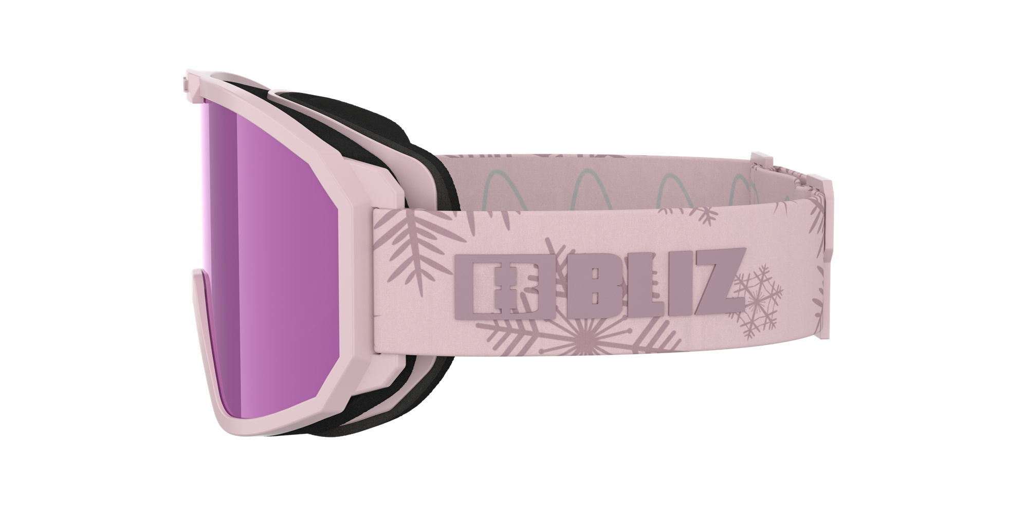 Bliz Rave Jr Ski Goggles Rosa Mørke Rosa Brune Rosa | BGXH78041