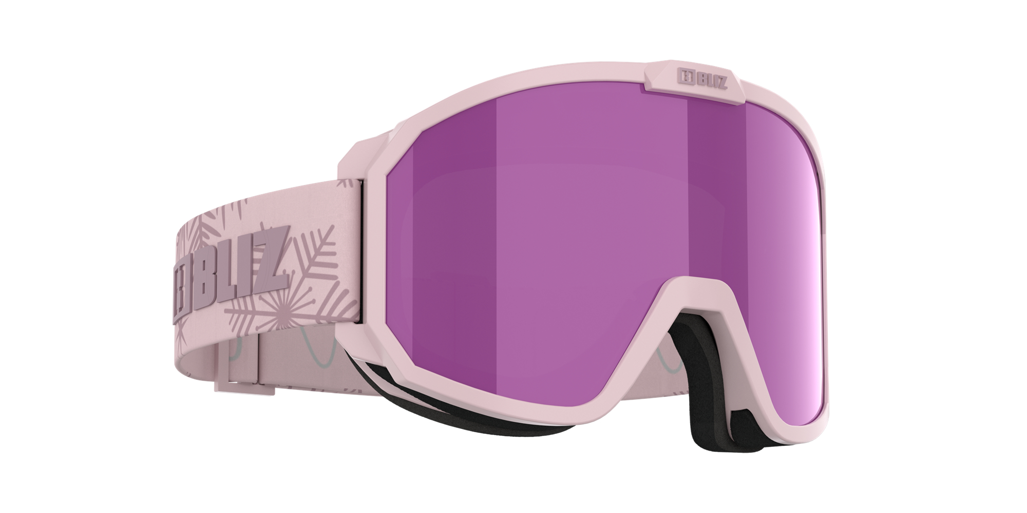 Bliz Rave Jr Ski Goggles Rosa Mørke Rosa Brune Rosa | BGXH78041